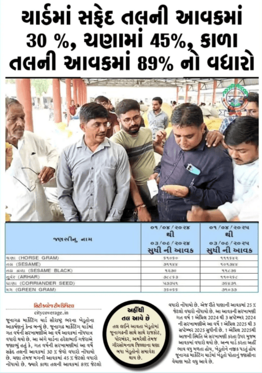 સિટી કવરેજ ન્યૂઝ દ્વારા પ્રેસ કવરેજ